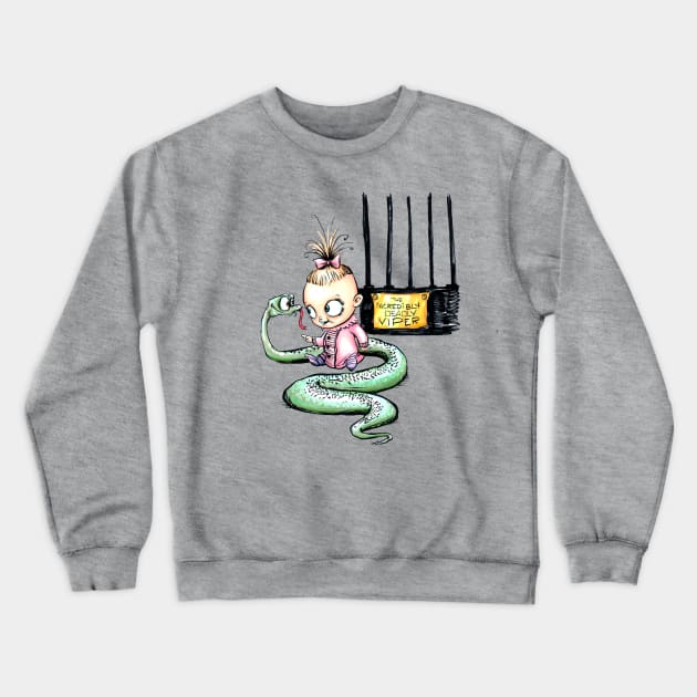 The Adorable Sunny Baudelaire Crewneck Sweatshirt by obillwon